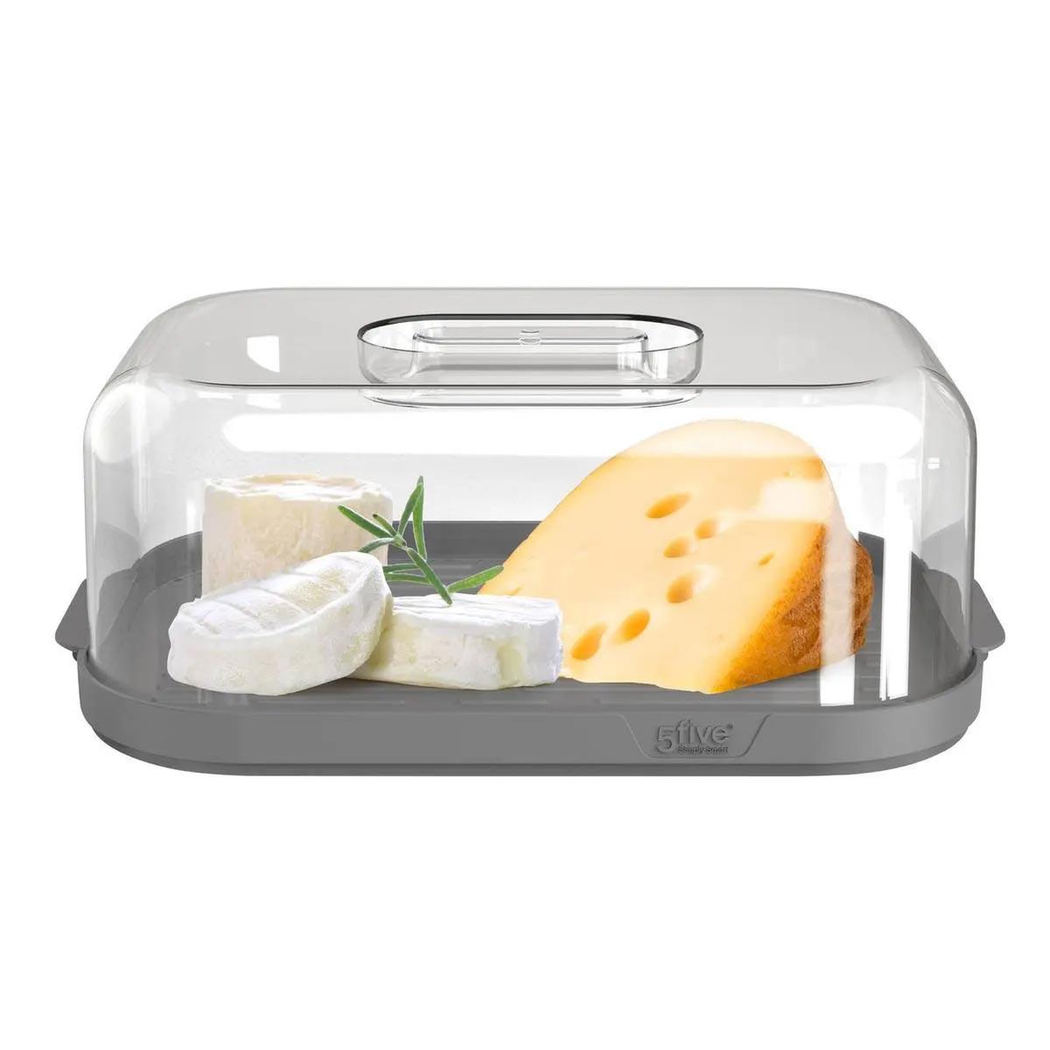 Voir la diapositive 3 : FIVE Boîte à fromage  fresheat  28cm gris