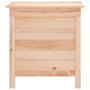 Voir la diapositive 4 : VIDAXL Boîte de rangement de jardin 50x49x56,5 cm bois massif de sapin