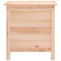 Voir la diapositive 4 : VIDAXL Boîte de rangement de jardin 50x49x56,5 cm bois massif de sapin
