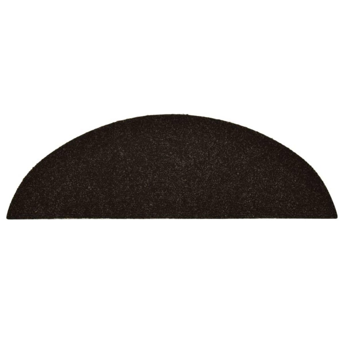 VIDAXL Tapis autoadhesifs de marches 10pcs Marron 56x17x3cm Aiguillete