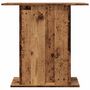 Voir la diapositive 4 : VIDAXL Support d aquarium vieux bois 36x75x72,5 cm bois d ingénierie