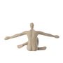 Voir la diapositive 3 : Paris Prix Statuette Bras Ouverts en Résine  Shawn  57cm Beige