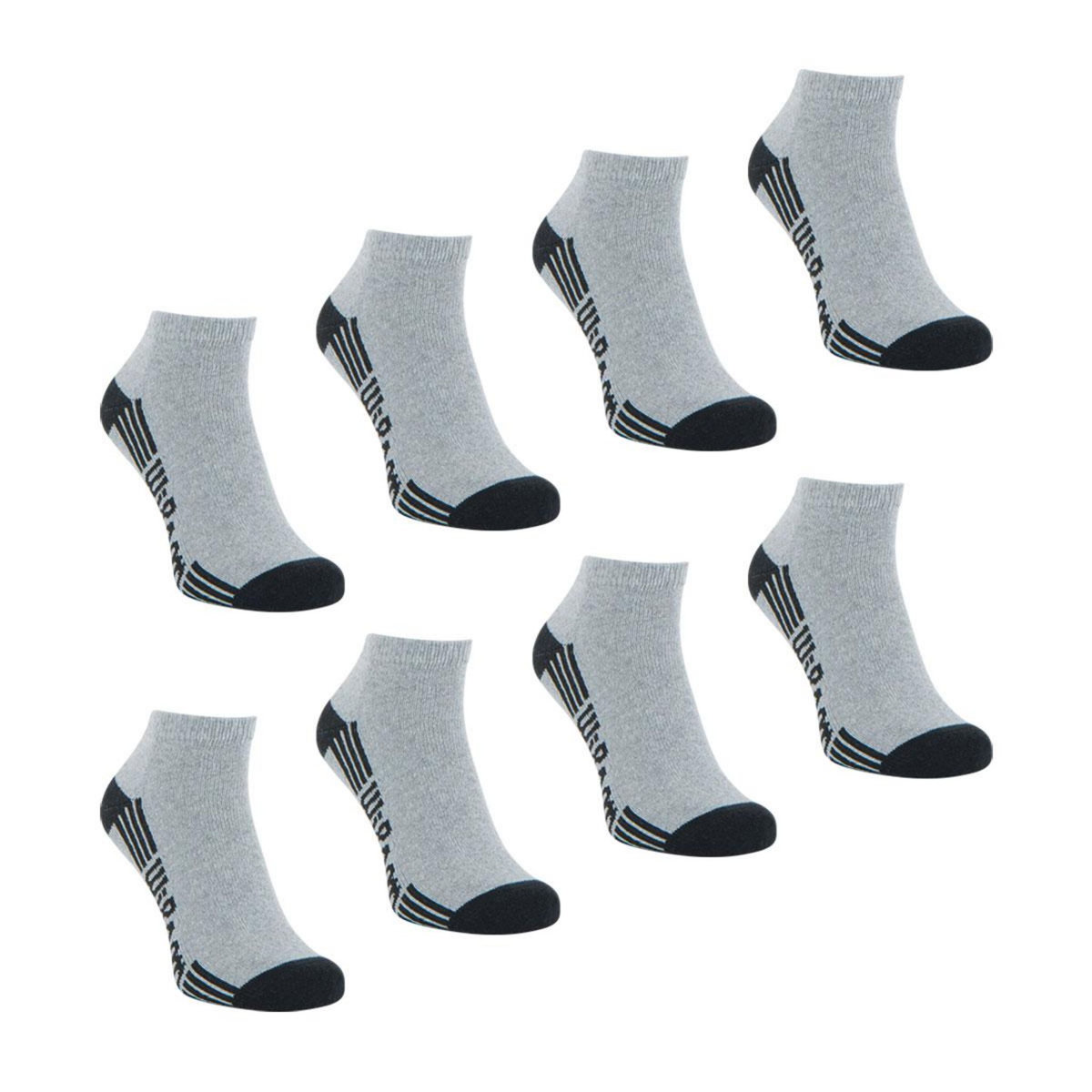 WILSON Lot de 8 paires de chaussettes basses homme Access Wilson