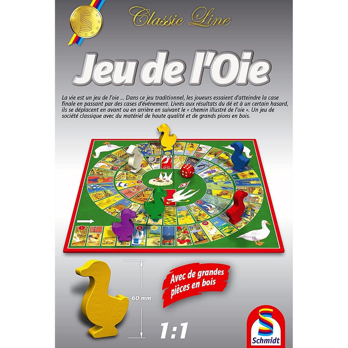 Schmidt Jeu de société - Classic line - Jeu de l'oie