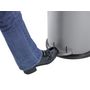 Voir la diapositive 3 : HAILO Poubelle de cuisine, collecteur grand volume 50L inox KickMaxx