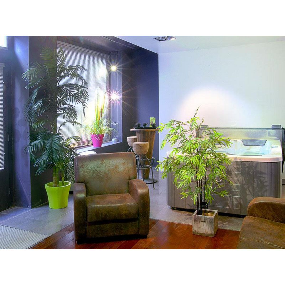 Smartbox Massage relaxant avec accès bain bouillonnant pour 2 personnes à Nîmes - Coffret Cadeau Bien-être