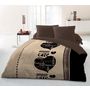 Voir la diapositive 3 : Home collection Couette 140x200cm 400gr/m2 amour de cafe