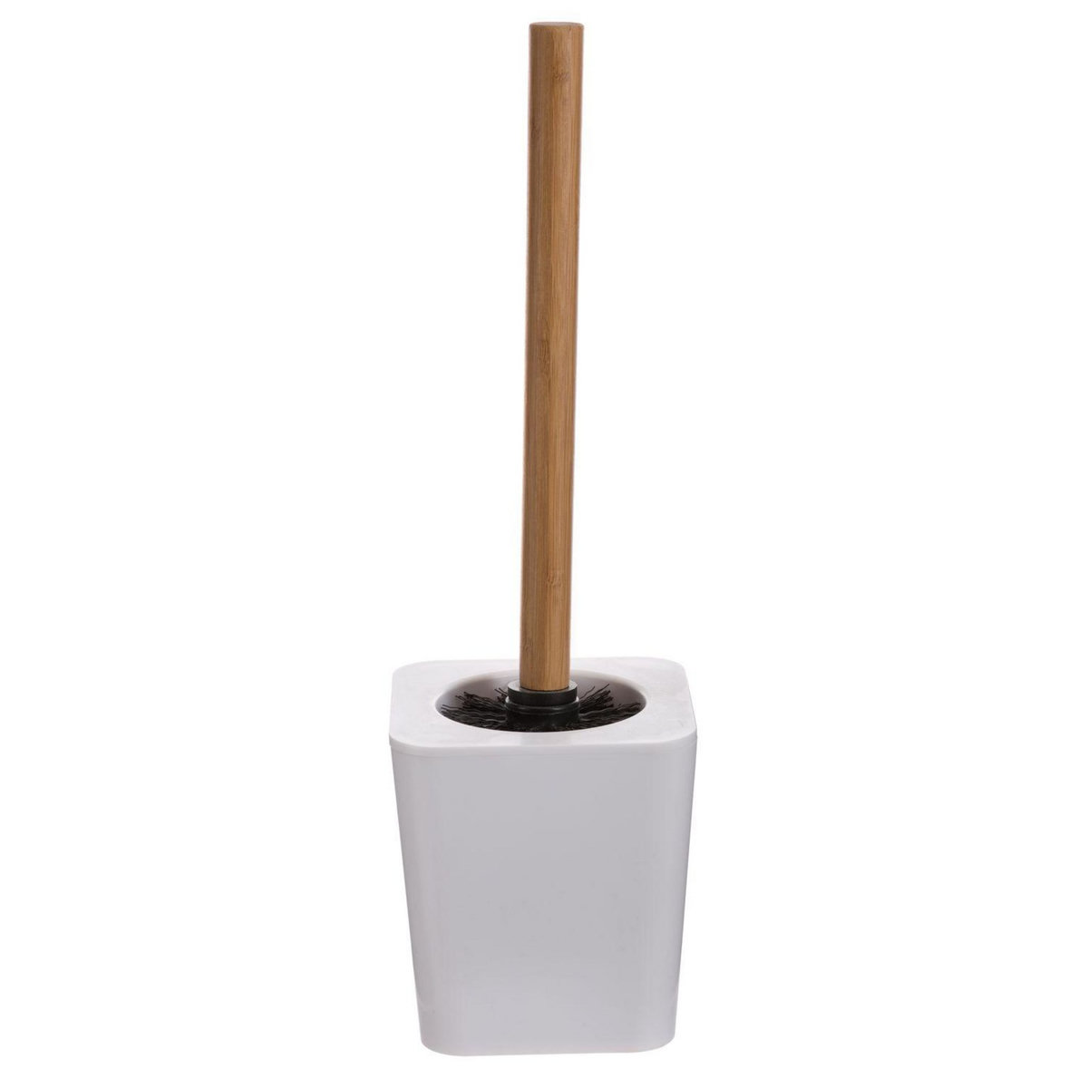 ATMOSPHERA Brosse WC design en bambou Natureo - Blanc