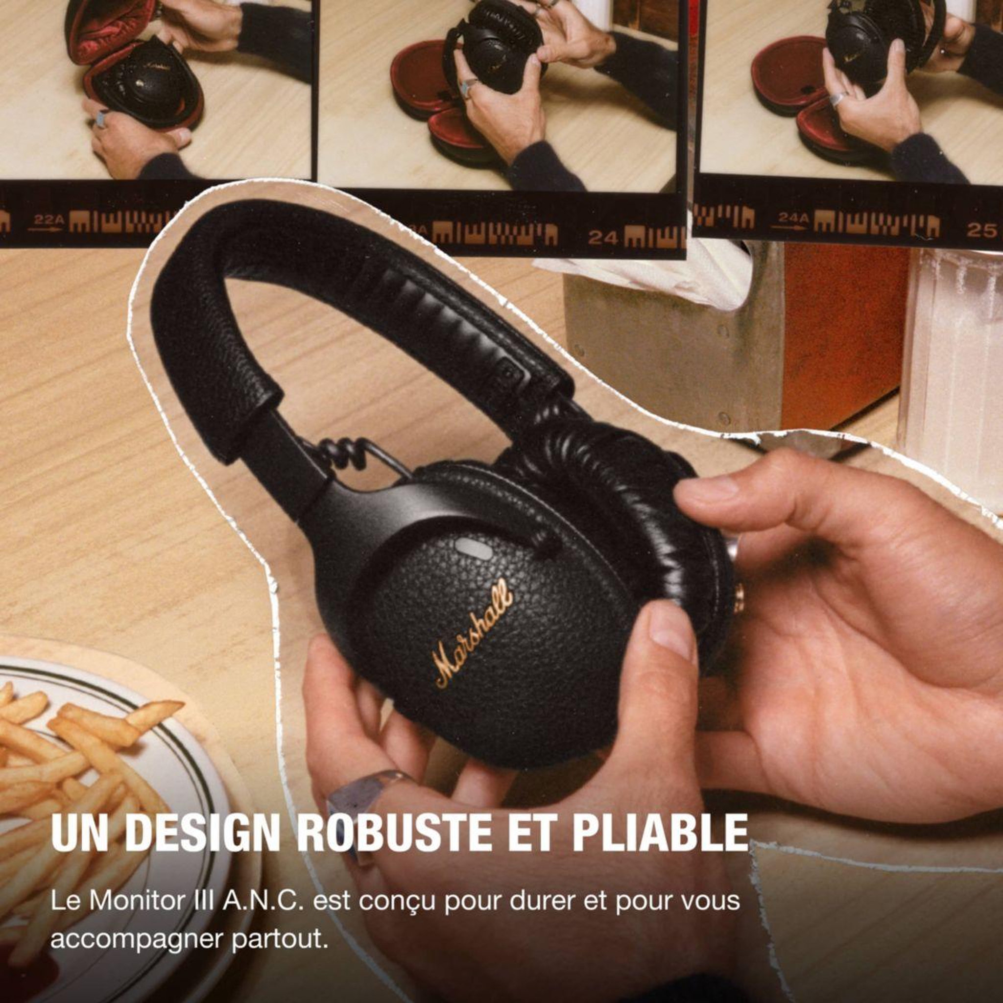 Voir la diapositive 5 : MARSHALL Casque Monitor III ANC Noir