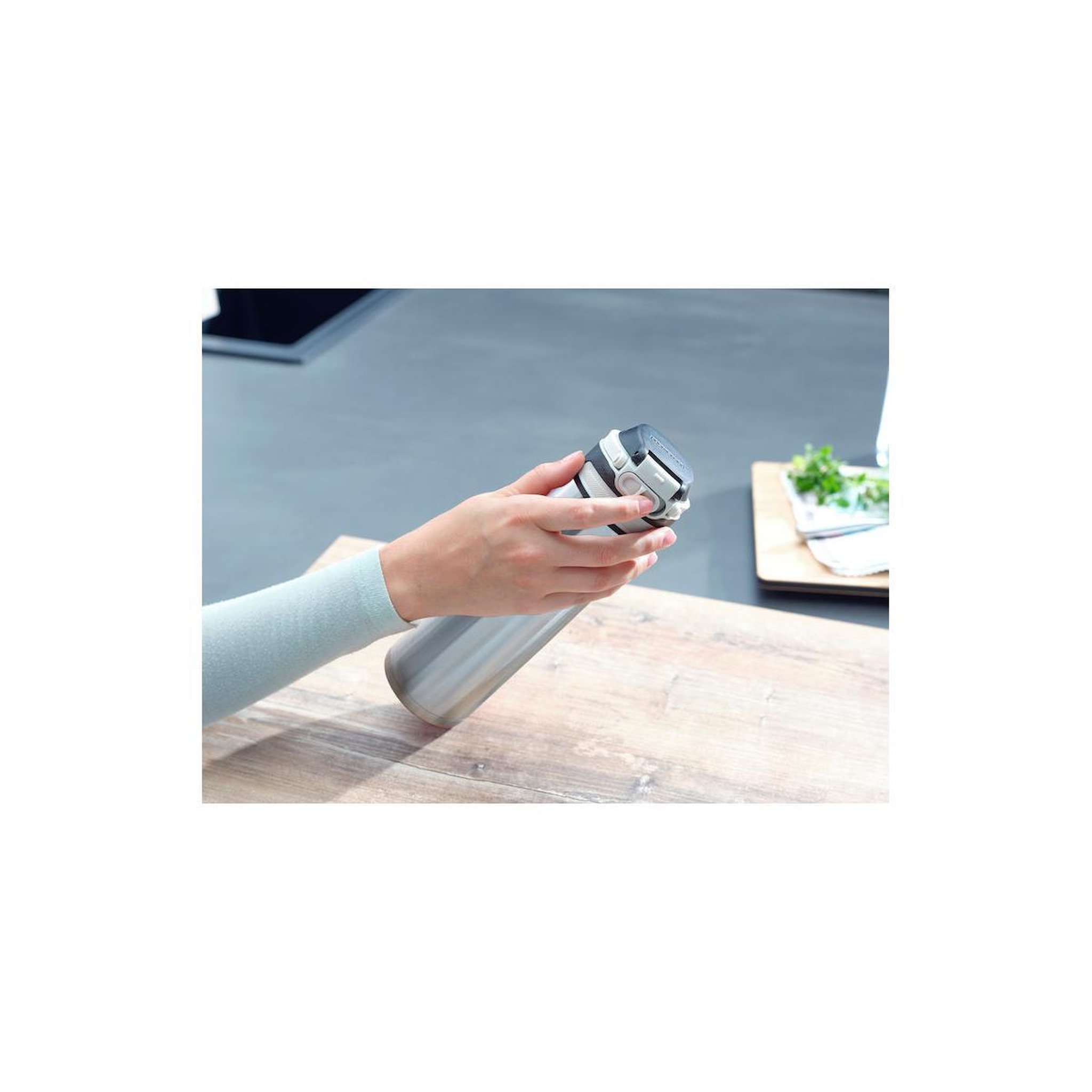 Voir la diapositive 3 : Leifheit Leifheit 03272 thermos 600 ml Argent Acier inoxydable