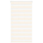 VIDAXL Store zebre beige marbre largeur du tissu 70,9 cm polyester