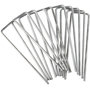 Voir la diapositive 2 :  Lot de 40 Agrafes métalliques galvanisée WERKA PRO  15x4cm
