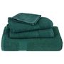 Voir la diapositive 4 : VIDAXL Serviettes de bain 2 pcs vert 100x150 cm 360 g m² 100% coton