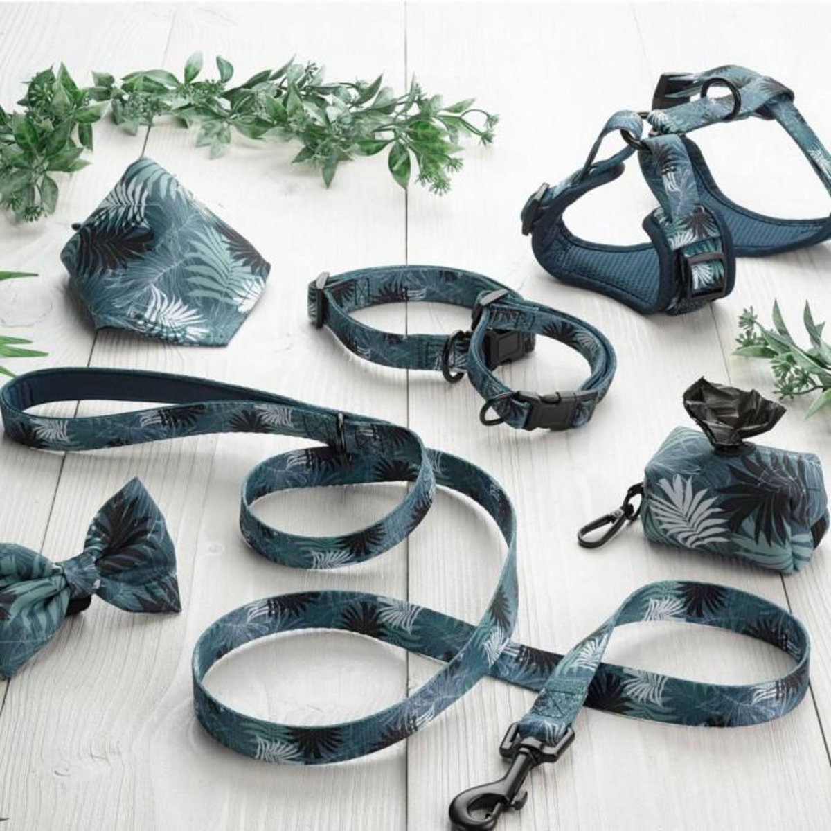 Paris Prix Harnais pour Chien Réglable  Eden  61cm Bleu