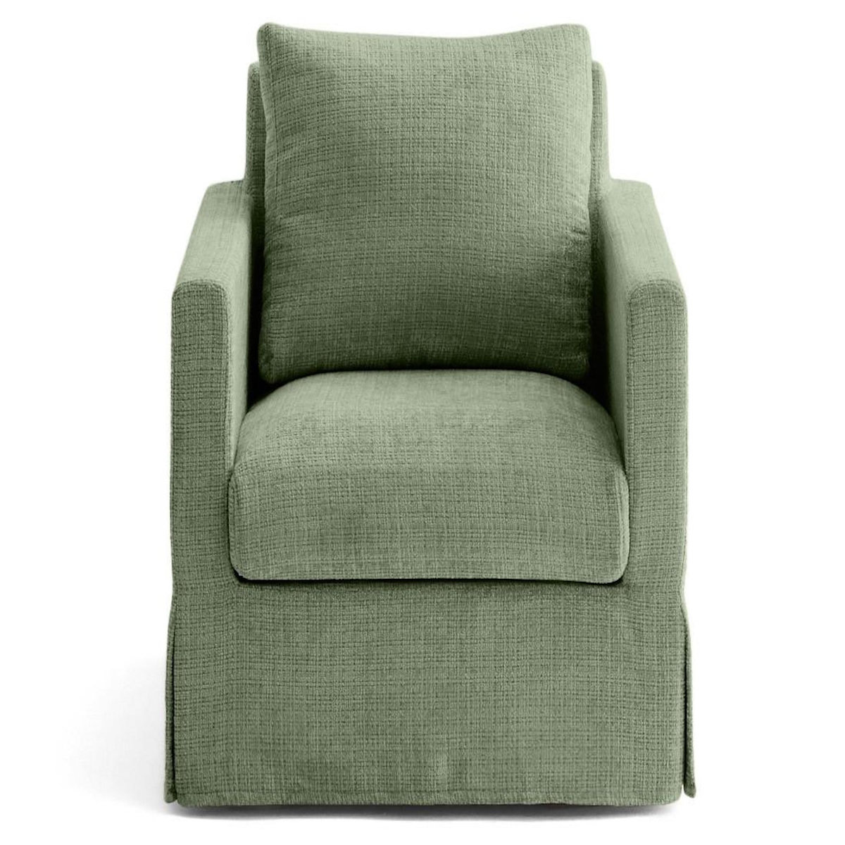 LISA DESIGN Serena - housse en velours texturé pour fauteuil