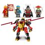 Voir la diapositive 6 : LEGO Ninjago 71783 La moto du robot de Kai Évolution, Jeu de Ninja Évolutif, Figurine Robot et 2 Minifigurines Roi squelette