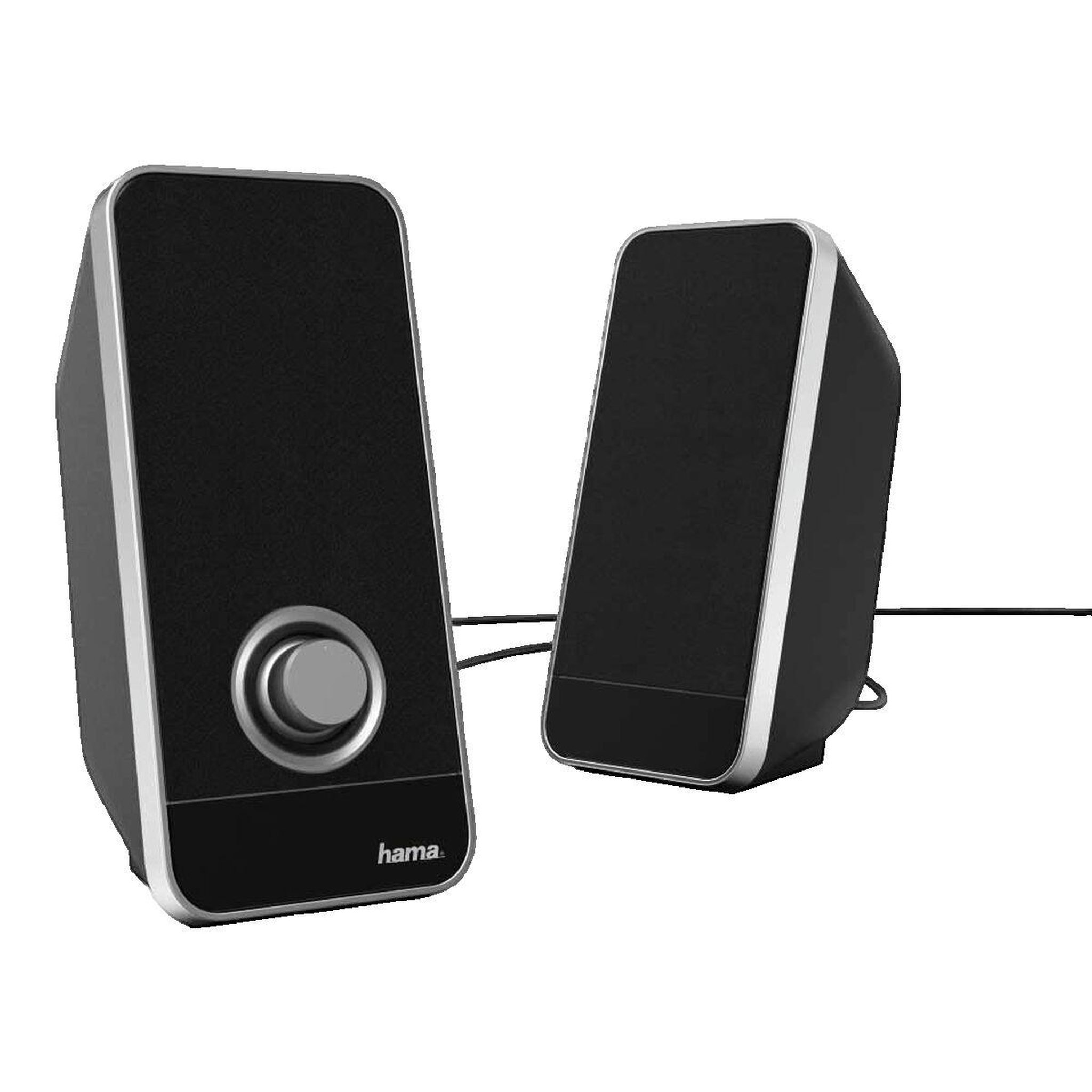 Hama Haut-parleurs PC Hama Sonic LS-206 Noir et Argent