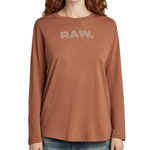G-Star Raw T-shirt Marron Femme Lash G-Star Raw D22036. Coloris disponibles : Marron