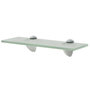 Voir la diapositive 2 : VIDAXL Etageres murales 2 pcs Verre 30 x 20 cm 8 mm