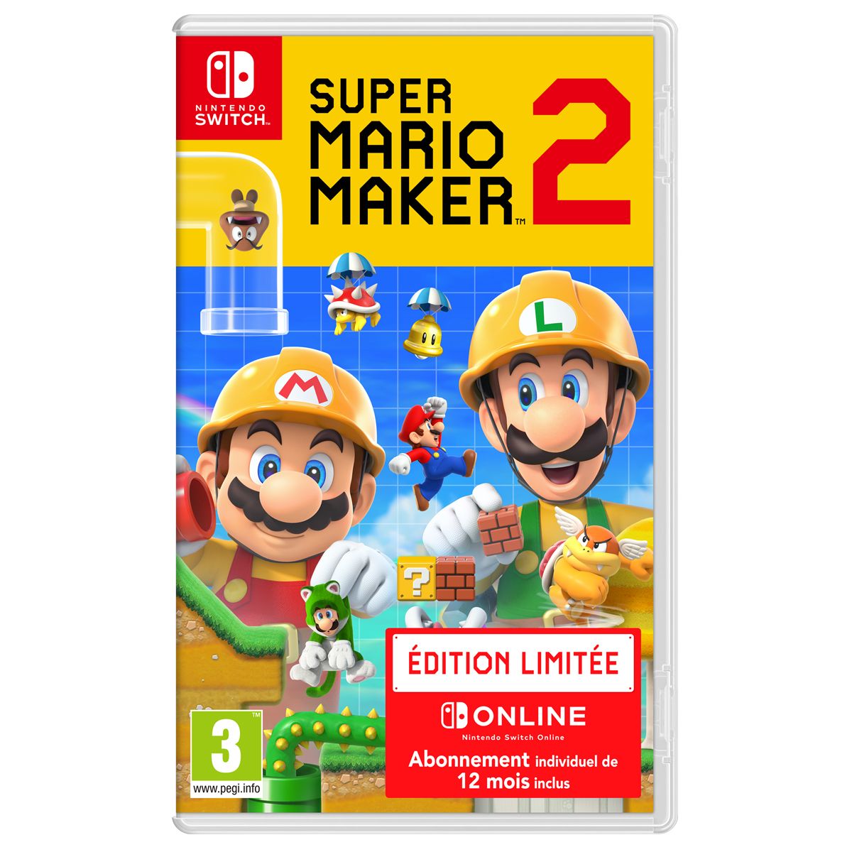 Super Mario Maker 2 Edition Limitée Nintendo Switch