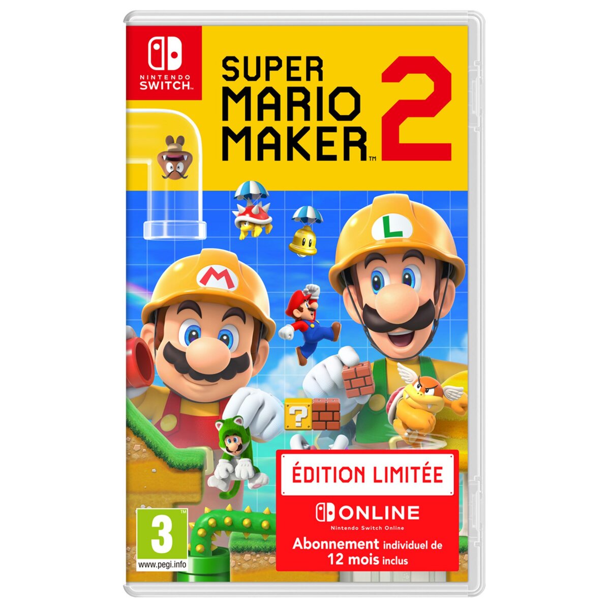 Super Mario Maker 2 Edition Limitée Nintendo Switch