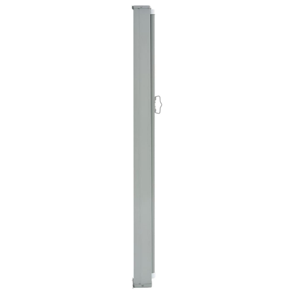 VIDAXL Auvent lateral retractable de patio 160 x 300 cm Blanc casse