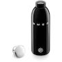Voir la diapositive 5 : SMEG Gourde isotherme 0.5l en acier inoxydable noir - WBF01BL