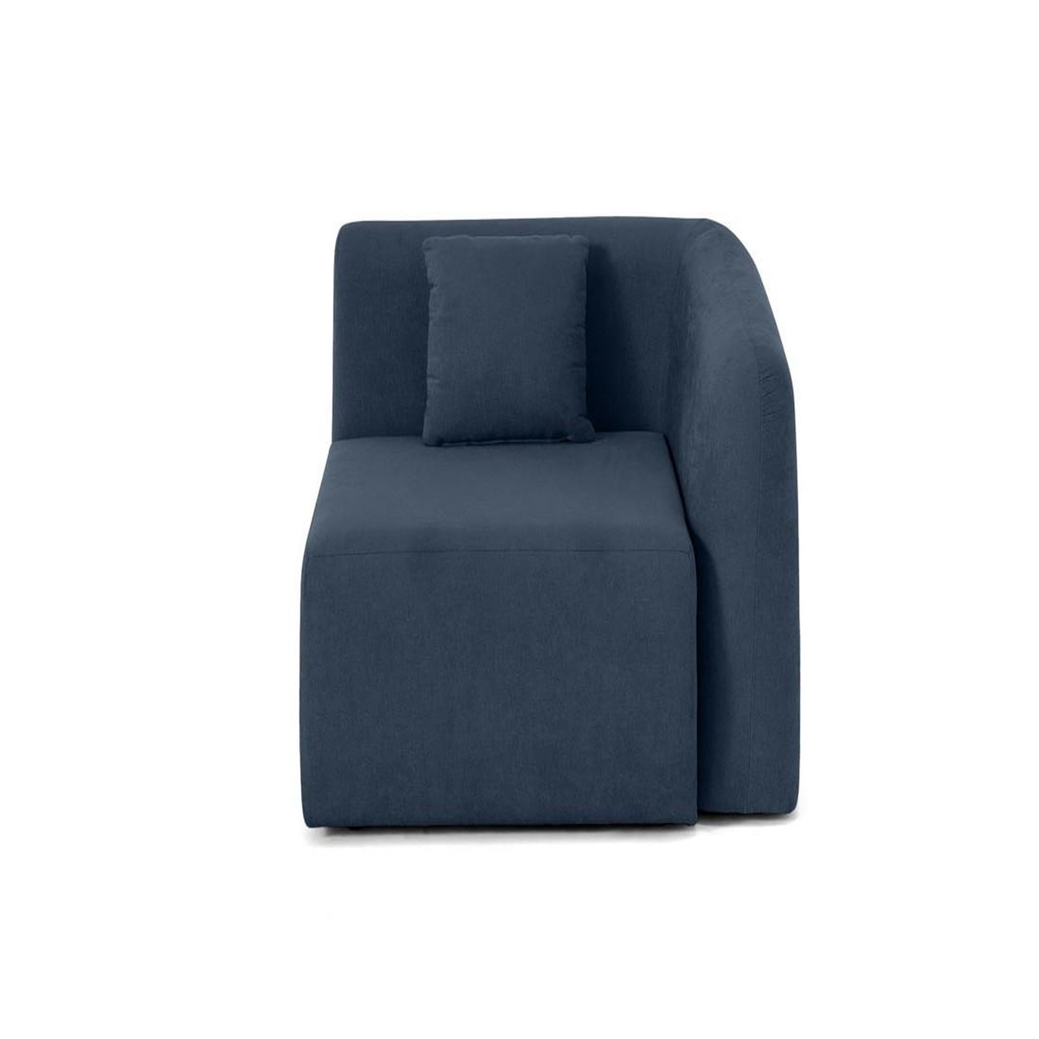 Voir la diapositive 1 : LISA DESIGN Ikare - module d'assise d'angle droit - en tissu