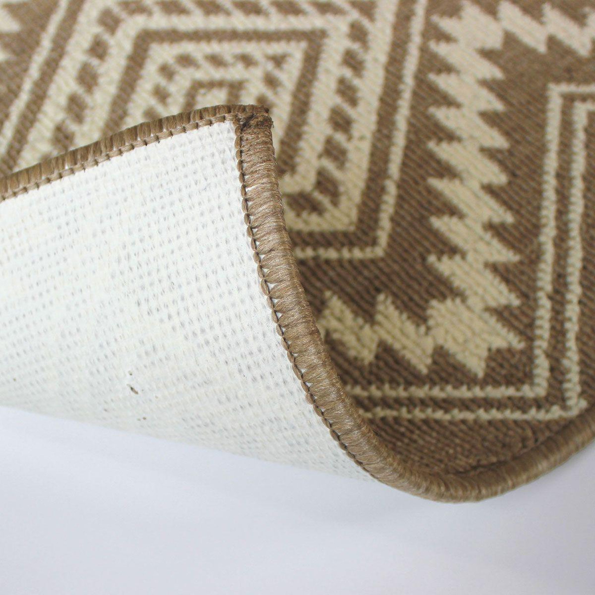 Voir la diapositive 2 : Douceur d'Intérieur Tapis multi-usage déco  lexy  50x120cm naturel