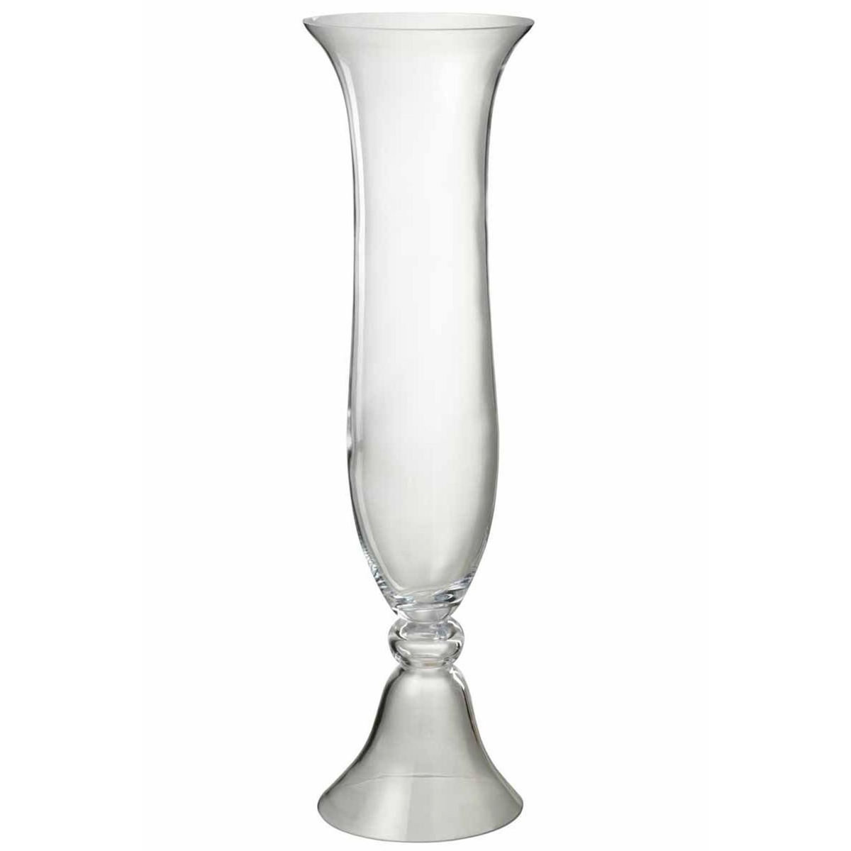 Paris Prix Vase Design en Verre  Elsa  99cm Transparent