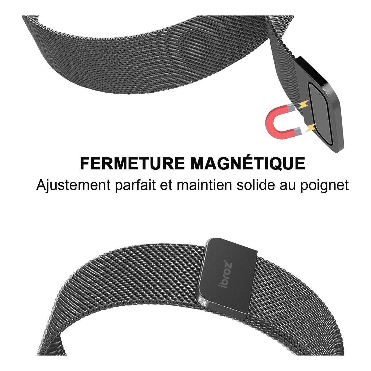 IBROZ Bracelet Galaxy Watch7 Ultra 47mm Milanese titane