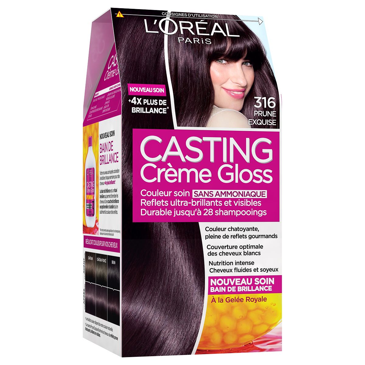 L'ORÉAL CASTING CREME GLOSS Coloration Non Permanente Sans Ammoniaque