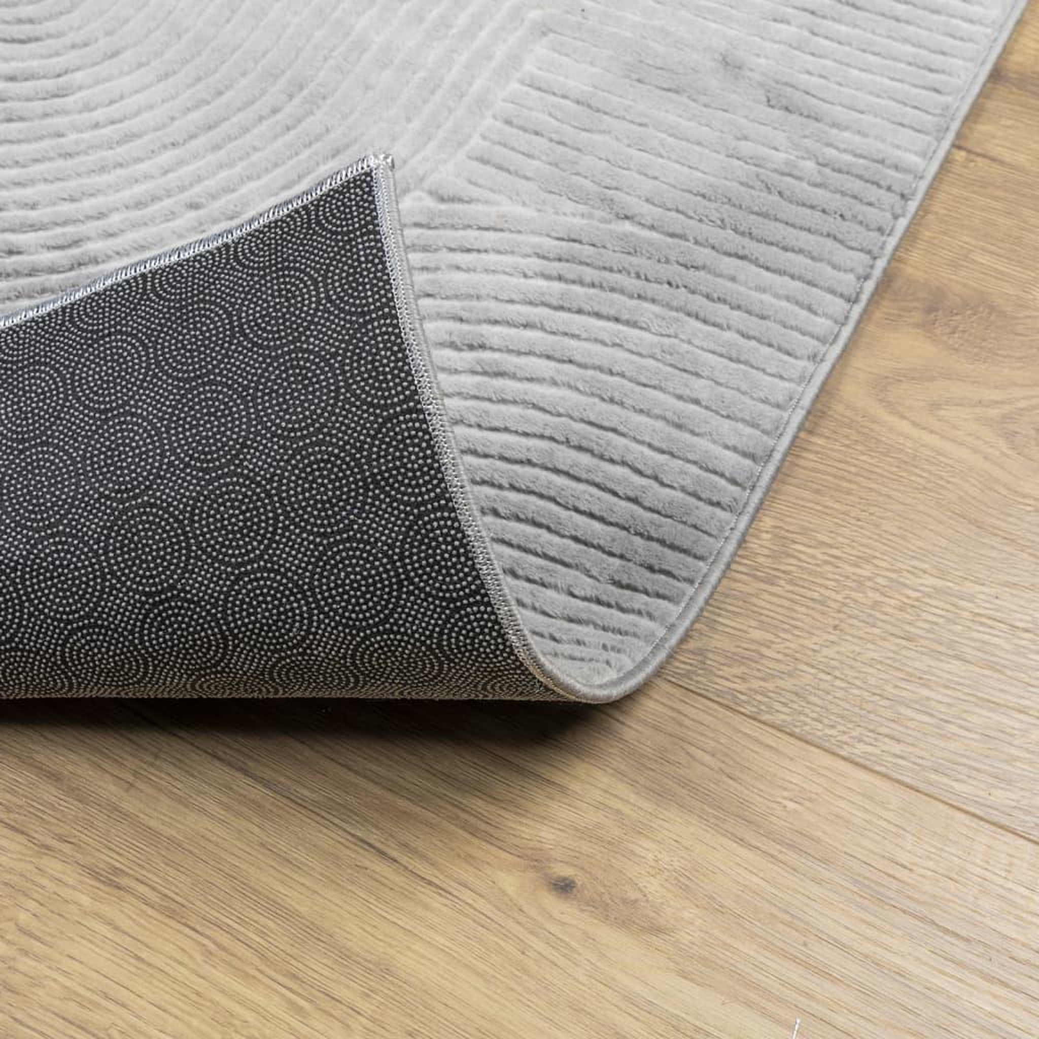 Voir la diapositive 5 : VIDAXL Tapis IZA poils courts style scandinave gris 160x230 cm