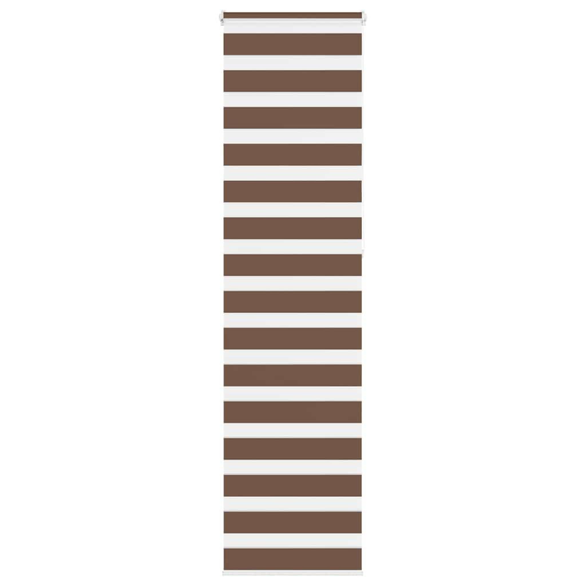 VIDAXL Store zebre marron 65x230 cm largeur du tissu 60,9 cm polyester