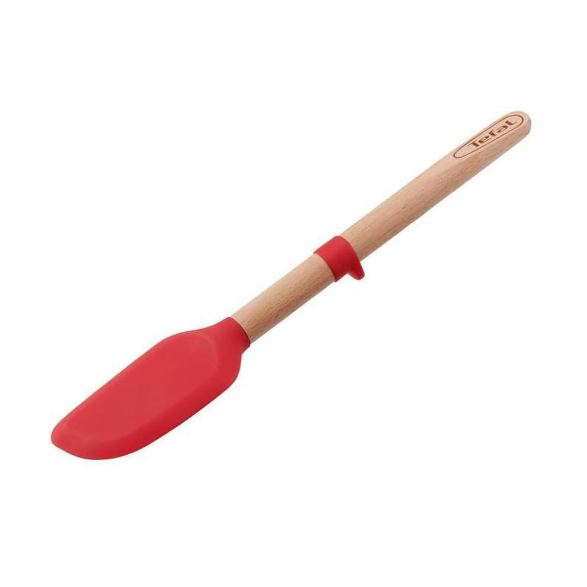 Voir la diapositive 2 : TEFAL TEFAL Maryse Ingenio - Bois hetre et silicone platinium - 29,5 cm