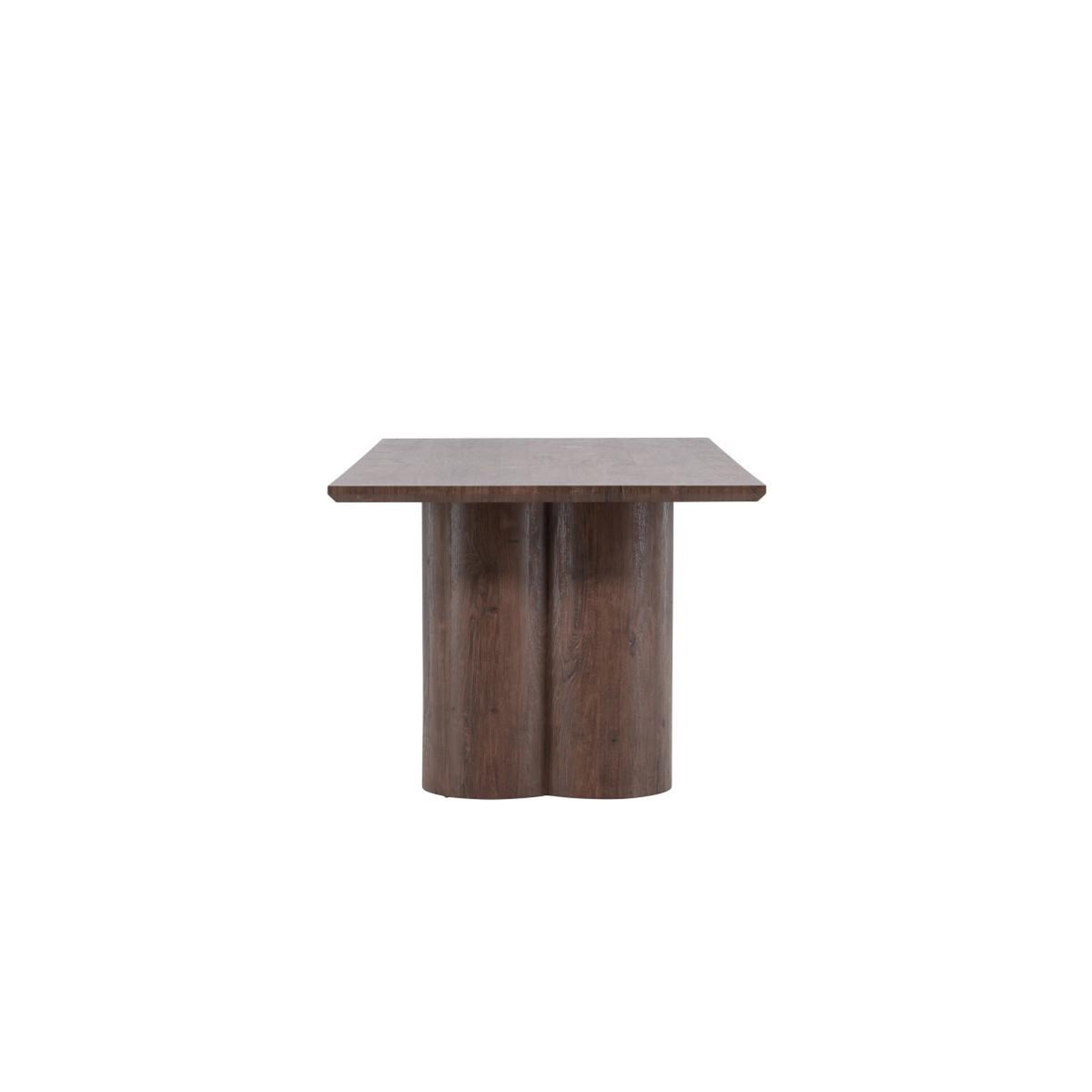 Voir la diapositive 3 : Paris Prix Table à manger design  olivia  210cm moka