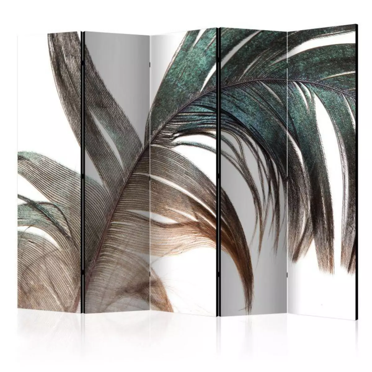 Paris Prix Paravent 5 Volets  Beautiful Feather  172x225cm