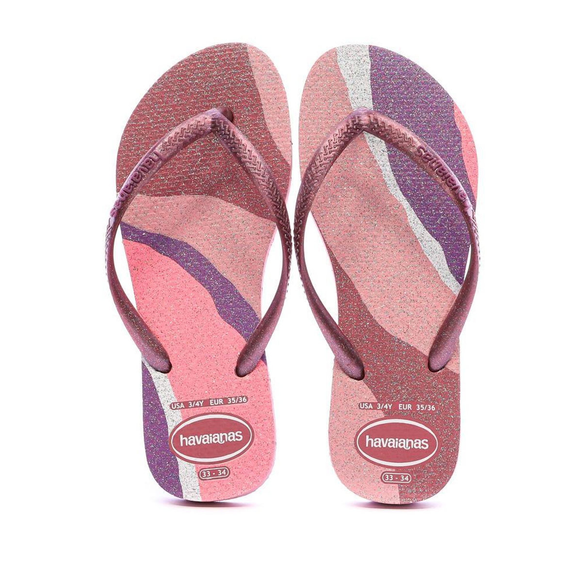 HAVAIANAS Tongs Prunes Fille Havaianas Hav Slim Palette Glow VV