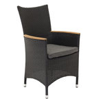 Paris Prix Chaise de Jardin  Malin  92cm Noir