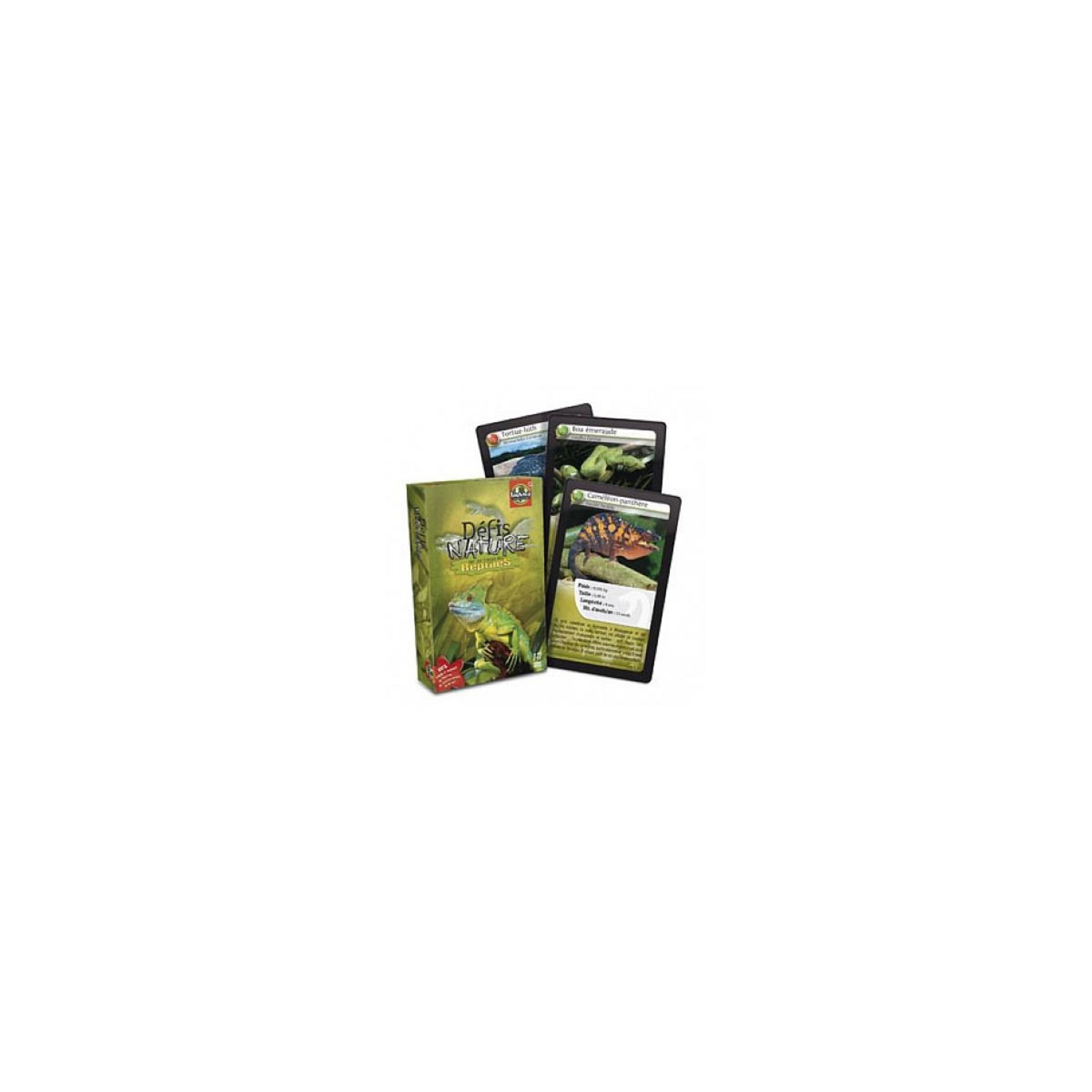 Bioviva Defis Nature Reptiles jeu de cartes