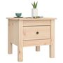 Voir la diapositive 6 : VIDAXL Tables d appoint 2 pcs 40x40x39 cm Bois massif de pin
