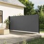 Voir la diapositive 1 : VIDAXL Auvent lateral retractable anthracite 160x600 cm