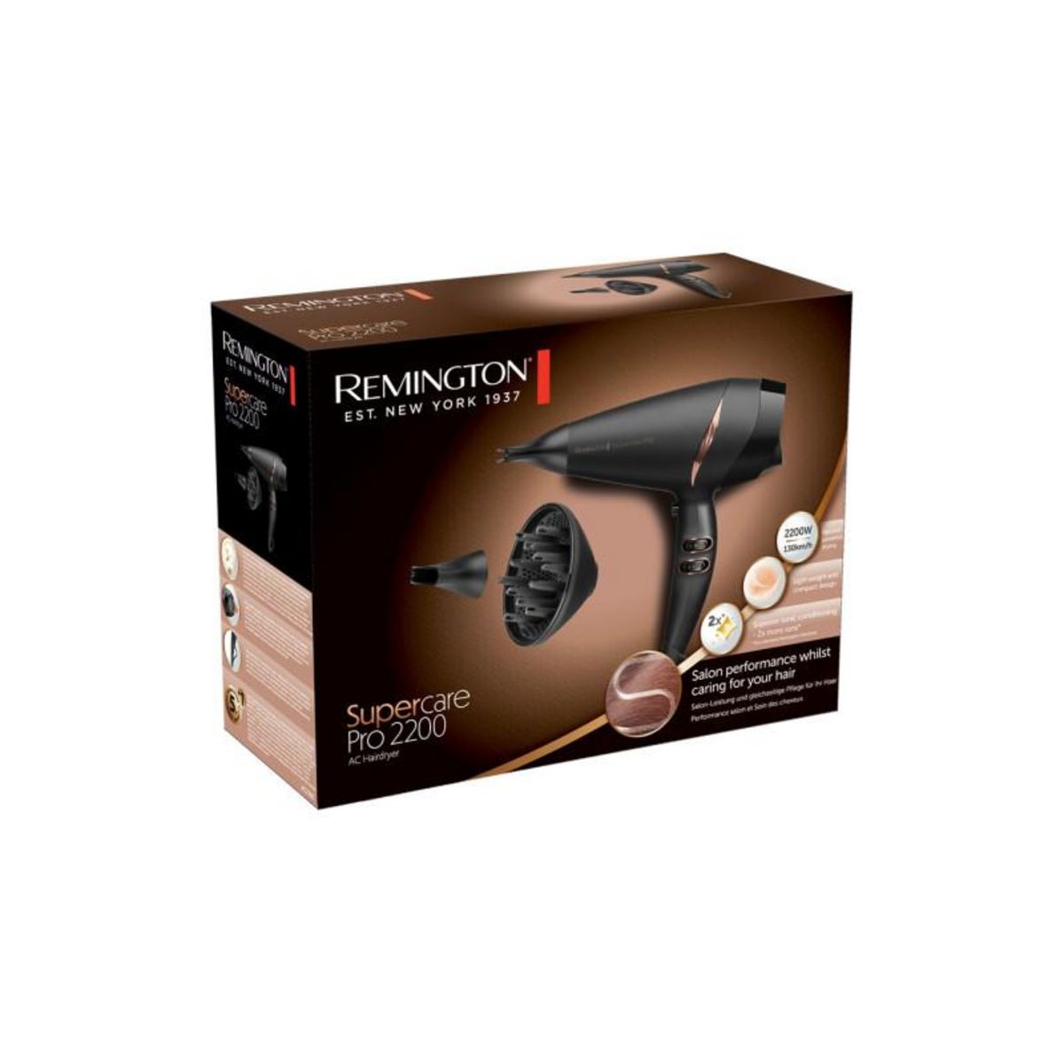 REMINGTON Sèche cheveux Remington Supercare Pro 2200 AC7200