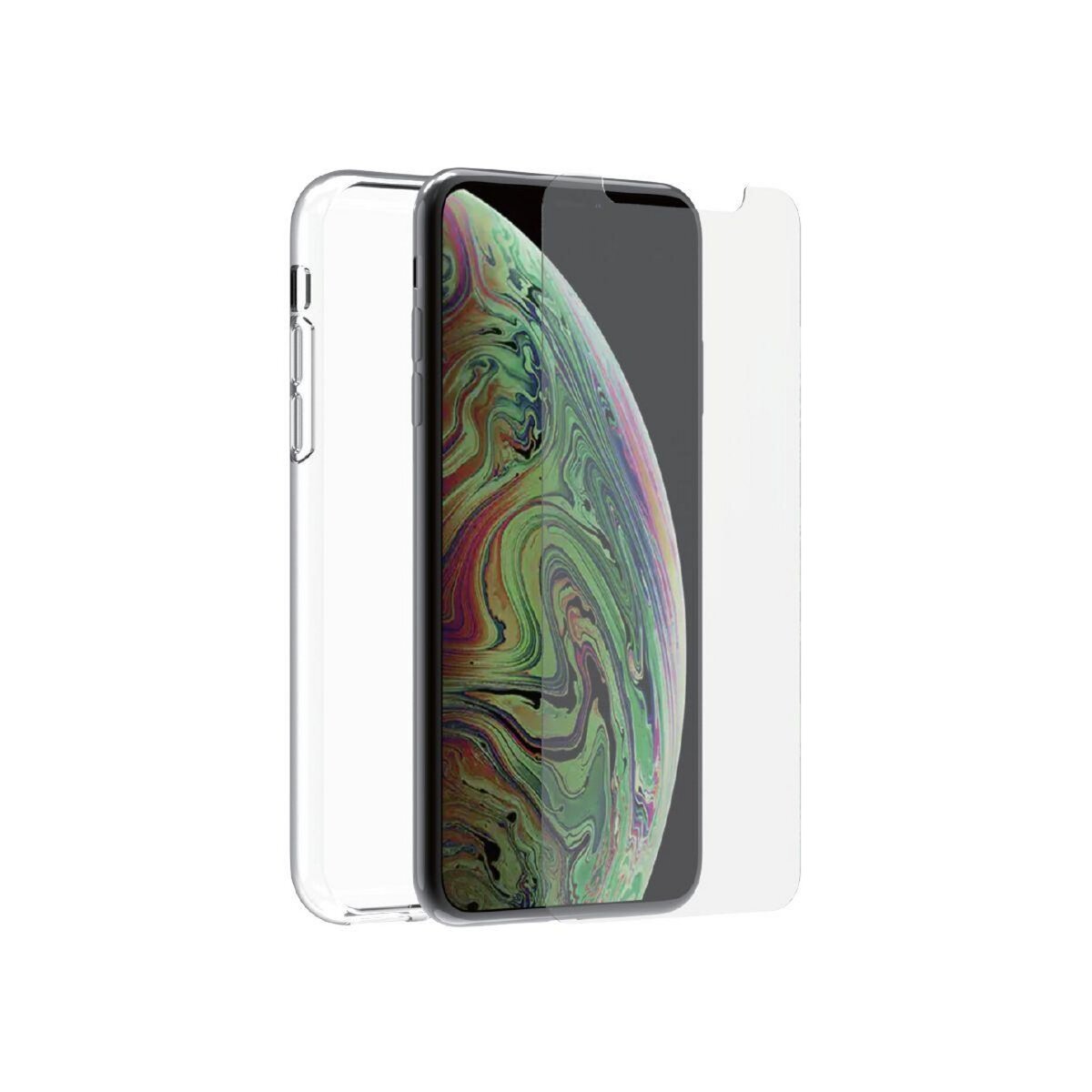 Muvit Pack iPhone XS MAX coque recycle + verre tre