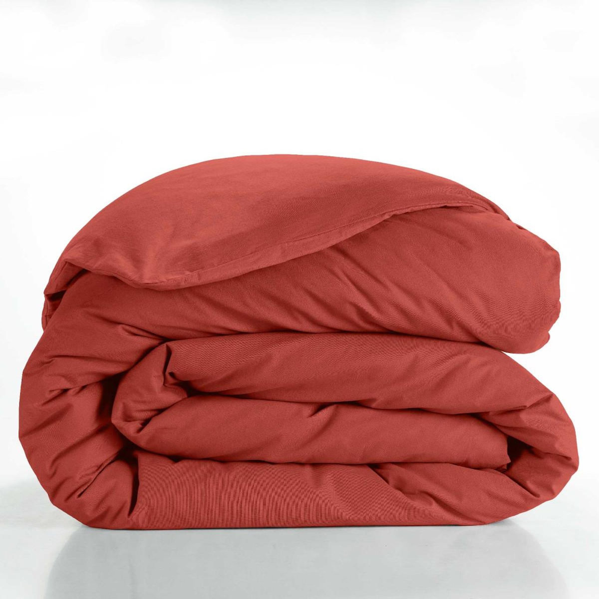 Paris Prix Housse de Couette  Lina  240x220cm Terracotta