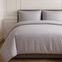 Voir la diapositive 3 : Home collection Parure housse de couette 100% satin de coton 80 fils