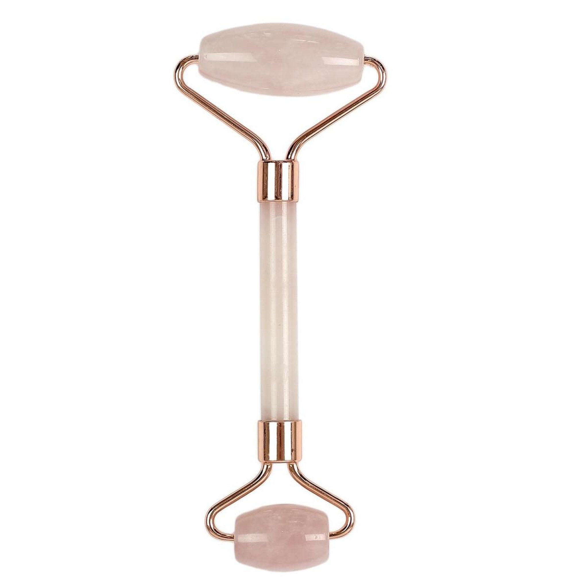 Cosmetic Club Rouleau de massage quartz  jade  14cm rose