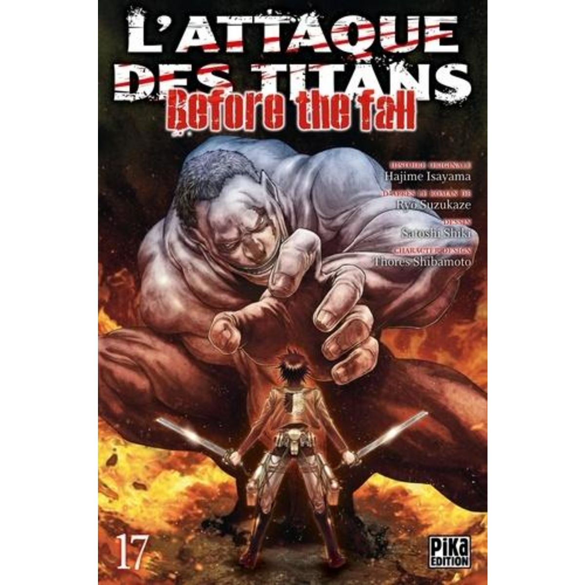 L'ATTAQUE DES TITANS - BEFORE THE FALL TOME 17 , Isayama Hajime