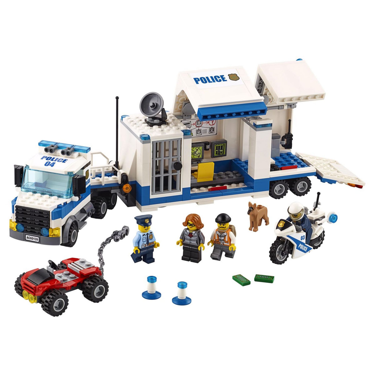 LEGO City 60139 Le poste de commandement mobile