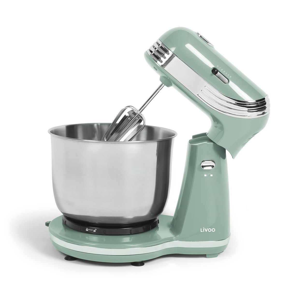 LIVOO Robot pâtissier multifonction 3l 250w vert - dop137vs